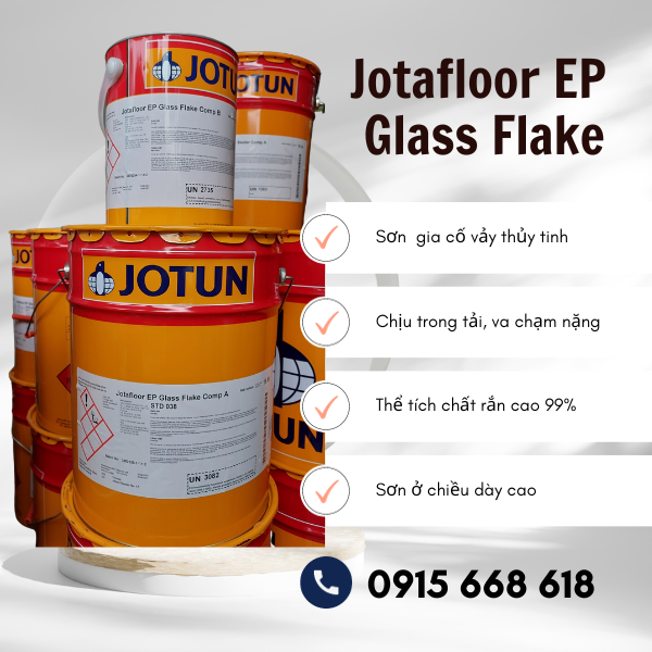 Sơn Jotafloor EP Glass Flake 
